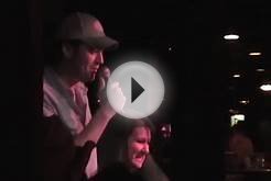 Blake Shelton sings Karaoke at Panama City Beach FL nightclub