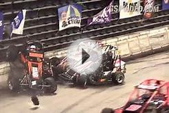 Friday Night Atlantic City Qualifying Crashes - 1/30/2015