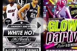 ICTV1 DELUX NIGHTCLUB DELRAY BEACH POST MIAMI HEAT GLOW PARTY